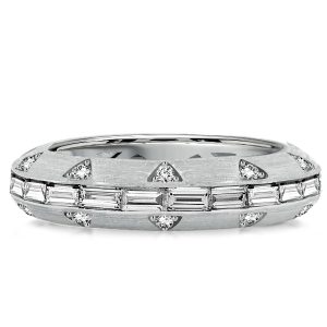 Eternity band - Italo Channel Setting Baguette Eternity Wedding Band For Women, Apparel & Accessories, Italo jewelry - Online Catalog