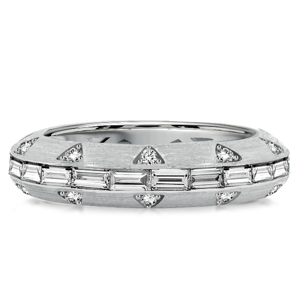 Eternity band - Italo Channel Setting Baguette Eternity Wedding Band For Women, Apparel & Accessories, Italo jewelry - Online Catalog