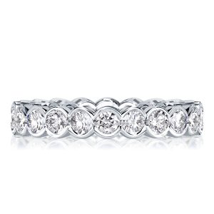 Eternity band - Italo Bezel Setting Round Cut Eternity Wedding Band For Women, Apparel & Accessories, Italo jewelry - Online Catalog