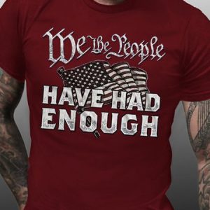 Enough Short Sleeve Short Sleeve T-Shirt, T-shirts, Lilicloth.com