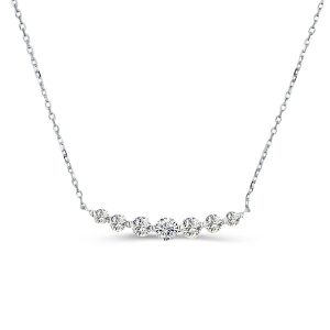 necklaces - Dainty Round Cut Pendant Necklace, Italo jewelry - Online Catalog