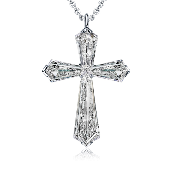 Necklaces - Italo Cross Necklace Pendant Necklace In Sterling Silver, Apparel & Accessories, Italo jewelry - Online Catalog