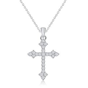 necklaces - Cross Necklace Pendant Necklace For Women Silver Necklace, Italo jewelry - Online Catalog