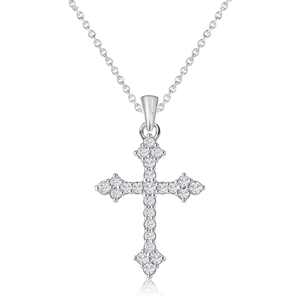 necklaces - Cross Necklace Pendant Necklace For Women Silver Necklace, Italo jewelry - Online Catalog
