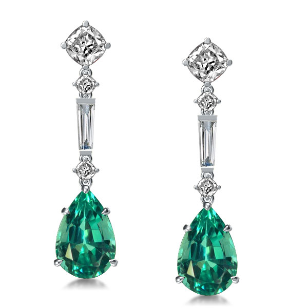 Earrings - Italo Teardrop Earrings For Women Sterling SIlver Earrings, Apparel & Accessories, Italo jewelry - Online Catalog