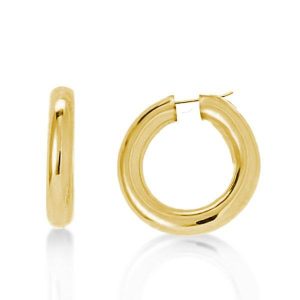 earrings - Classic Gold Hoop Earrings For Women, Italo jewelry - Online Catalog