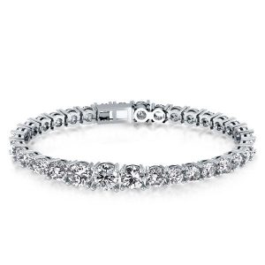 bracelets - Italo Classic Created White Sapphire Tennis Bracelet, Italo jewelry - Online Catalog