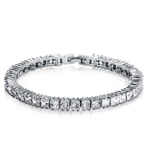 Bracelets - Princess Cut Tennis Bracelet, Apparel & Accessories, Italo jewelry - Online Catalog