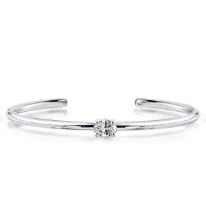 Bracelets - Classic Oval Cut Cuff Bracelet, Apparel & Accessories, Italo jewelry - Online Catalog