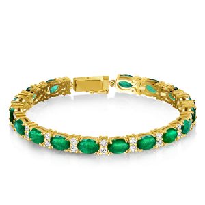 Bracelets - Gold Bracelet For Women Sterling Silver Bracelet Tennis Bracelet, Apparel & Accessories, Italo jewelry - Online Catalog