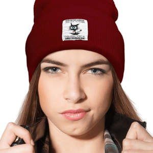 Touch My Coffee I Will Slap You So Much Animal Cat Beanie Hat, Hats, Lilicloth.com