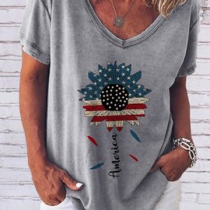 Sunflower America Independence Day Tee, T-shirts, Lilicloth.com