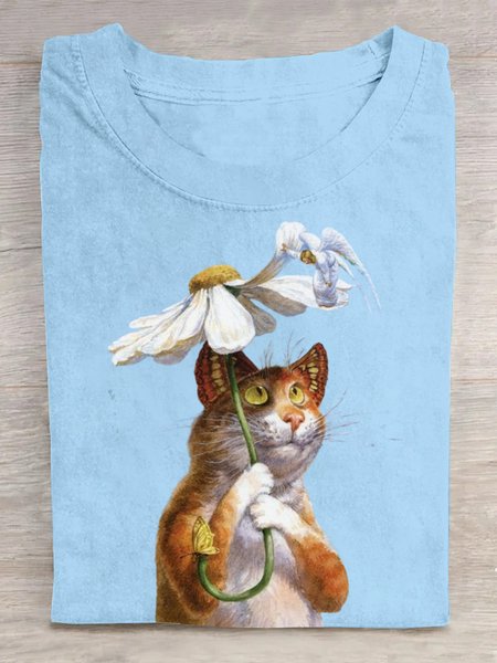 Casual Loose T-Shirt, T-shirts, Lilicloth.com
