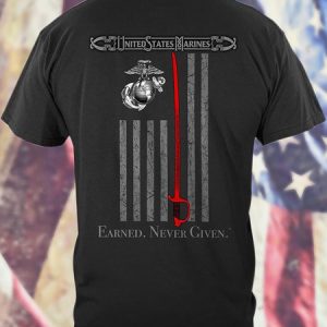 MenвЂ™s United States Marines Casual Regular Fit T-Shirt, T-shirts, Lilicloth.com