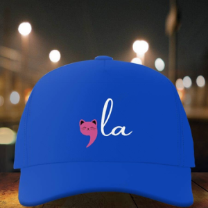Comma La Cat Funny Cat Lover Hat, Hats, Lilicloth.com
