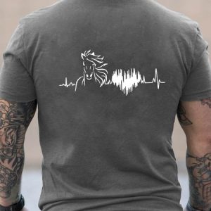 Cotton Vintage Short Sleeve T-Shirt, T-shirts, Lilicloth.com