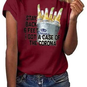 Stay Back 6 Feet Tee, T-shirts, Lilicloth.com
