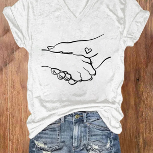 Funny Loose Vintage Cotton-Blend Dog T-Shirt, T-shirts, Lilicloth.com
