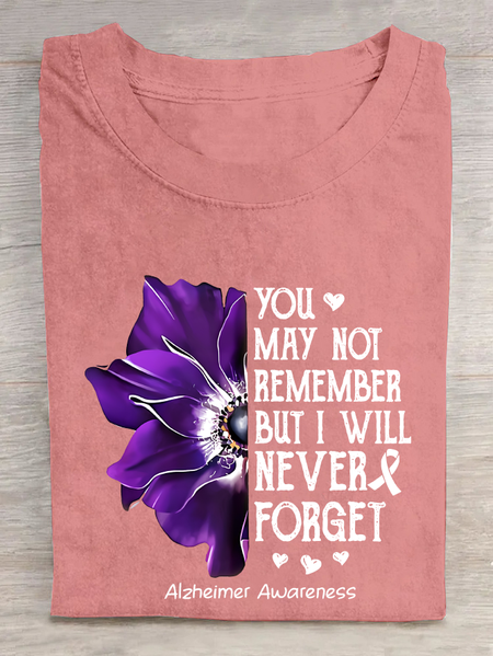 You My Not Remember But I Will Never Forget Cotton T-Shirt, T-shirts, Lilicloth.com