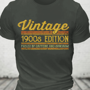 1900s Edition Cotton T-Shirt, T-shirts, Lilicloth.com