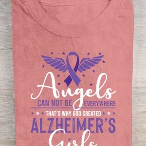 Alzheimer's Girls  Cotton T-shirt, T-shirts, Lilicloth.com