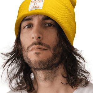 Witches Be Crazy Brooms Halloween Letters Beanie Hat, Hats, Lilicloth.com
