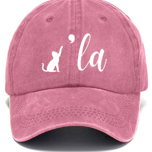 Childless Cat Lady La print hat, Women's Hats, Lilicloth.com