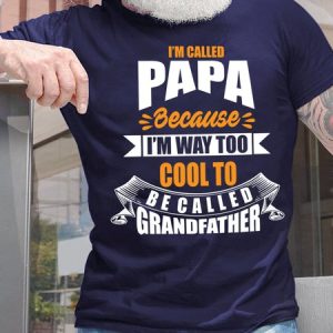 Lilicloth X Y Funny Papa Shirt Gift For Grandfather Mens T-Shirt, T-shirts, Lilicloth.com
