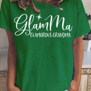 Glamma Casual Short sleeve tops, T-shirts, Lilicloth.com