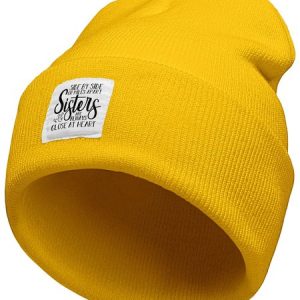 Side By Side Sister Or Miles Apart Sister Are Always Close At Heart Family Text Letter Beanie Hat, Hats, Lilicloth.com