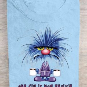 Cotton Casual Summer Animal Short Sleeve Loose Crew Neck H-Line Cotton35%; Polyester65% T-shirt, T-shirts, Lilicloth.com