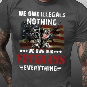 Mens Veterans Cotton Casual T-Shirt, T-shirts, Lilicloth.com