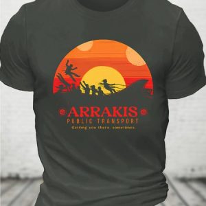 Arrakis Public Transport Cotton T-shirt, T-shirts, Lilicloth.com