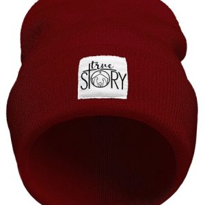 Christmas True Story Christian Letter Beanie Hat, Hats, Lilicloth.com
