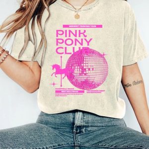 Chappell Roan Pink Pony Club Vintage Distressed Shirt, T-shirts, Lilicloth.com