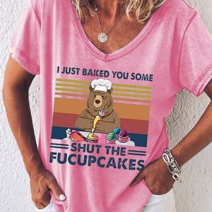 I Just Bake You Some Funny Short Sleeve T-shirt, T-shirts, Lilicloth.com