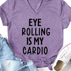 Womens Sarcasm Funny sayings Casual Letters T-Shirt, T-shirts, Lilicloth.com