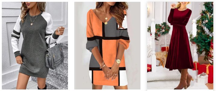 Autumn/Fall Dresses at JustFashionNow