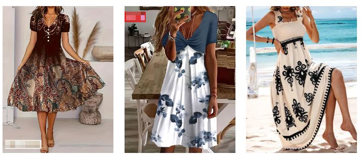 Patterned Dresses JustFashionNow