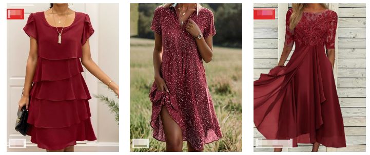 Red Dresses JustFashionNow