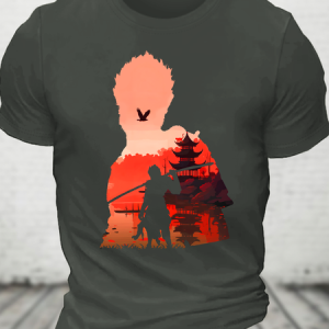 Sun Wukong Cotton T-Shirt, T-shirts, Lilicloth.com