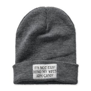 Text Letters Valentine's Day Beanie Hat, Hats, Lilicloth.com