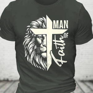 Faith Roll Design Cotton T-Shirt, T-shirts, Lilicloth.com
