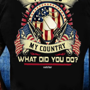 Cotton I Served My Country What Did You Do Classic T-Shirt, T-shirts, Lilicloth.com