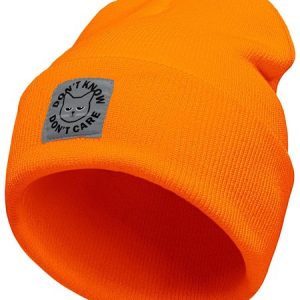 Don't Know Don't Care Animal Graphic Beanie Hat, Hats, Lilicloth.com