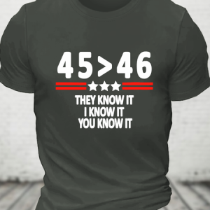 45 46 They Know It I Know It You Know It Cotton T-Shirt, T-shirts, Lilicloth.com