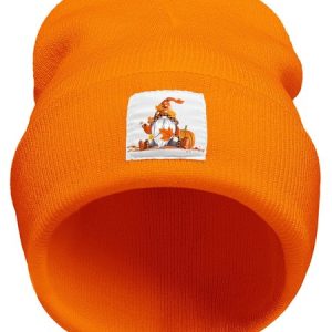 Thanksgiving Halloween Graphic Beanie Hat, Hats, Lilicloth.com