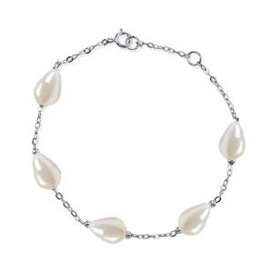 Bracelets - Classic White Pearl Women's Bracelet, Apparel & Accessories, Italo jewelry - Online Catalog