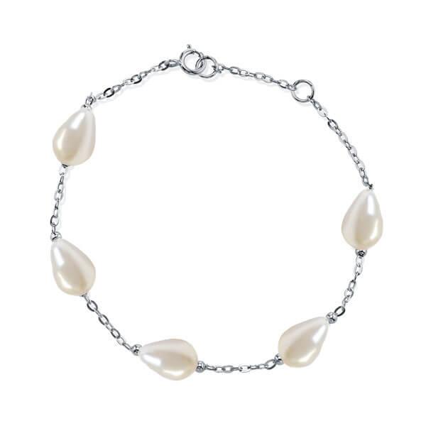 Bracelets - Classic White Pearl Women's Bracelet, Apparel & Accessories, Italo jewelry - Online Catalog