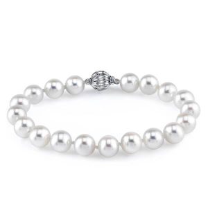 Bracelets - Classic White Pearl Bracelet For Women, Apparel & Accessories, Italo jewelry - Online Catalog
